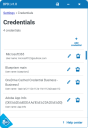 Blue Prism Desktop Credentials screen